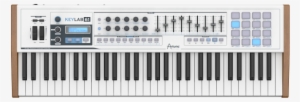 61 Key Professional Grade Hybrid Midi Keyboard Synthesizer - Arturia Keylab 61