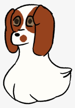 Dog Headshot - Cartoon