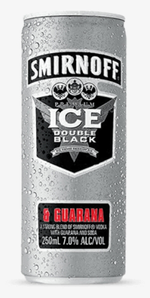 Smirnoff Double Black Guarana - Vodka Cruiser 7% 4 Pack