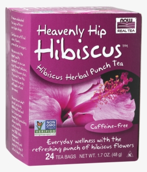 heavenly hip hibiscus™ tea - now foods heavenly hip hibiscus tea - 24 tea bags