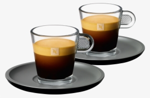 Nespresso Glass Espresso & Lungo Cup Set