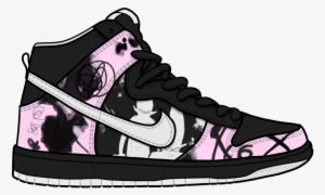 Most Iconic Nike Sbs From Each Box Era Hypebeast - Cartoon Nike Shoes Transparent