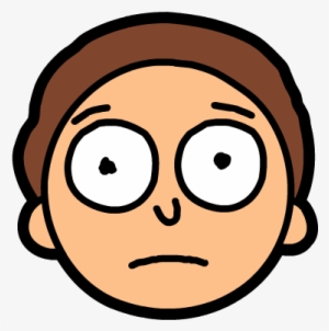 Rick And Morty - Morty Face Rick And Morty Head Png