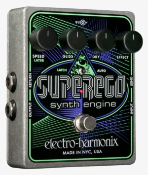 How To Play A Long Sustained Note On An Electric Guitar - Electro Harmonix Superego