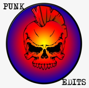 Punk Edits - Skull Cartoon No Background