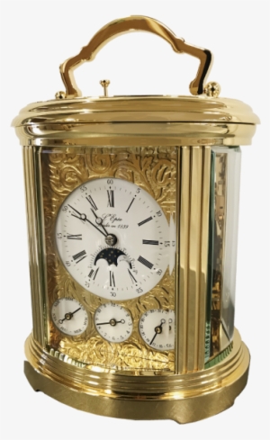 Ovale Tourbillon - Gold Dial - Carriage Clock
