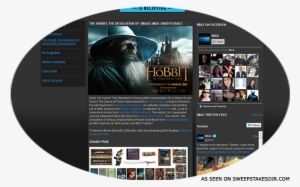 The Desolation Of Smaug Imax Sweepstakes - Merchandising The Hobbit Dos (gandalf) (stampa 30x40