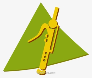 Bassoon Royalty Free Vector Clip Art Illustration - Clip Art