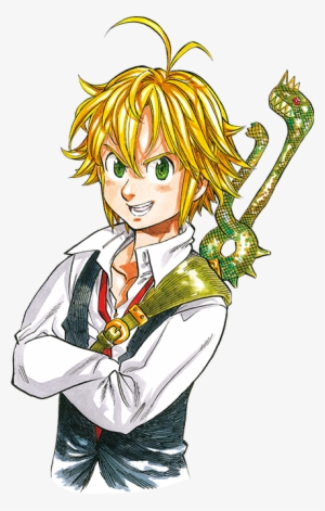 Com Nanatsu No Taizai Nnt Manga Meliodas - Cartoon