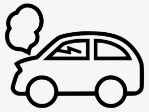 Car Accident - - Small Car Black And White Car Clipart