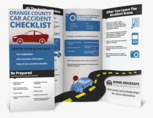 California Car Accident Checklist Avrek Law Firm - Flyer