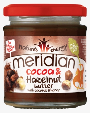 Cocoa & Hazelnut Updated Label - Meridian Cocoa Hazelnut Butter