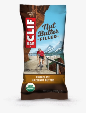 Chocolate Hazelnut Butter Packaging - Clif Bar Nut Butter Filled