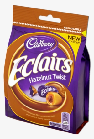 0001431 470 Cadbury Eclairs Hazelnut Twist - Cadbury Eclairs Classic (180g)