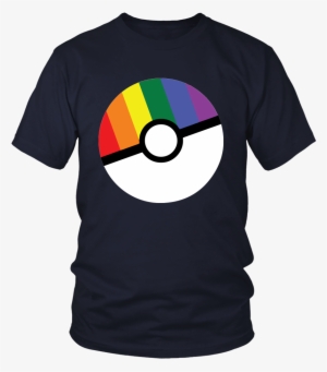 Pokemon 'prideball' Lgbt Pokeball - Larry Bernandez T Shirt
