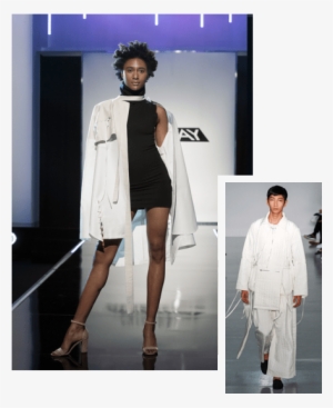 For Episode Three, Kee Created A Cool Straight Jacket - Project Runway Season 16 Brandon