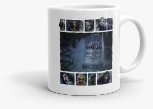 Grimm Rest In Peace White Mug - Coffee Cup