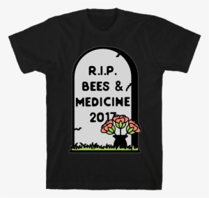 Rest In Peace Bees And Medicine Mens T-shirt - Ll Take A Potato Chip And Eat