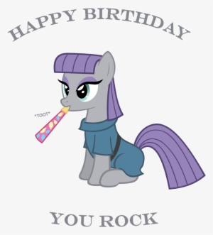 Zacatron94, Birthday Card, High Res, Maud Pie, Party - Toot Birthday Png