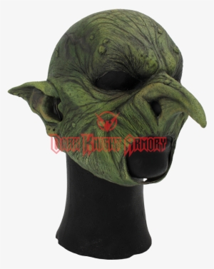 Green Malicious Goblin Mask - Chinless Goblin Mask