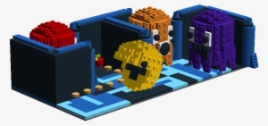 Lego Pac-man 3d - Lego Pacman 256