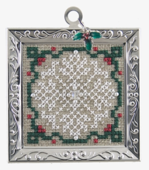 Icy - Holly Berry Snowflakes Chart With Charms