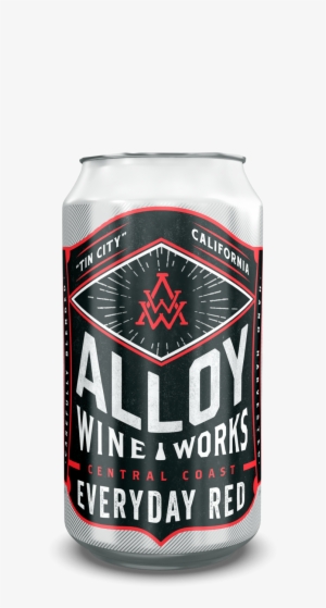 Alloy Nv Red Cans 12pk/375ml, Central Coast - Wine