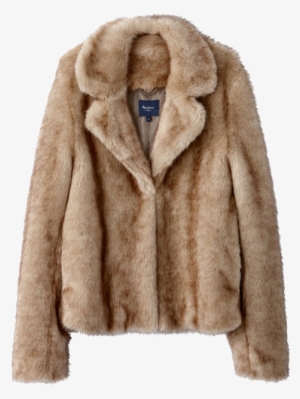 Beige Faux Fur Coats