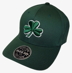 Irish Cap Clover Flex Fit Green With White More Than - Cap