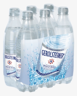00 For Gerolsteiner® Sparkling Natural Mineral Water - Gerolsteiner Mineralwasser Sprudel, 6 X 0,5 L