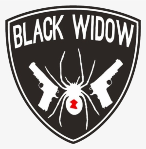 black widow superhero symbol