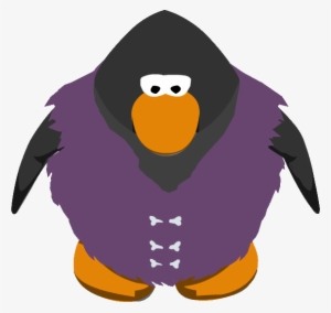 Purple Fur Vest Ig - Club Penguin Penguins Png