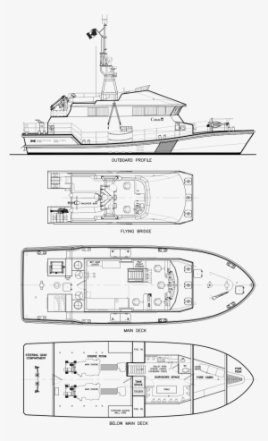 Sar30000r4 General Arrangement - Bay Class Sar Lifeboat