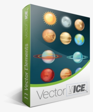 Planets Vector Pack - Vector Graphics