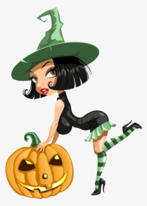 Sexy Halloween Witch Sticker - Imagenes De Brujitas Sexys