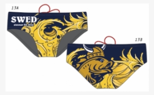 Pre-order Mens Racing Brief Swedish Fish - Underpants