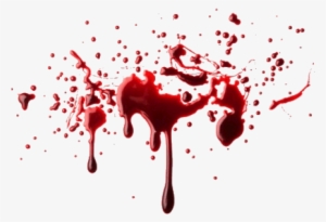 Blood Sparyed On Glass Free Png Download - Blood Splatter Psd