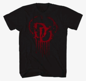 Dripping Daredevil Logo T-shirt - Princeton Tshirt