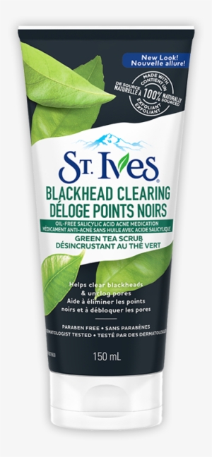 Green Tea Blackhead Clearing Scrub - St. Ives Naturally Soothing Body Lotion (oatmeal