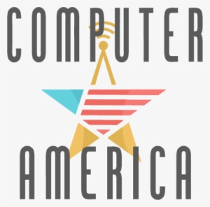 Computer America Logo Square - Graphic Design