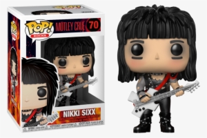 Nikki Sixx Pop Vinyl Figure - Motley Crue Vinyl Pop