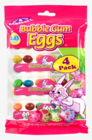 Share - Carousel Bubble Gum Eggs - 12 Pieces, 0.88 Oz