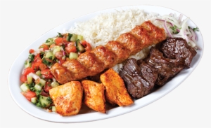 2 - Chicken And Beef Kebab