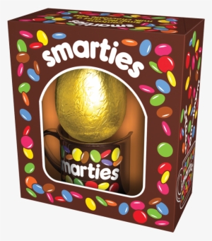 The Smarties® Retro Egg Uses The Classic Brown And - Smarties Easter Egg