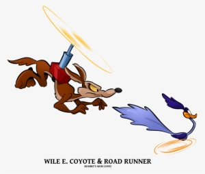 Wile N Road Runner By Boscoloandrea - Road Runner And Cayote Png
