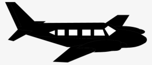 Airplane Free Stock Photo Illustration Of An Airplane - Plane Silhouette No Background