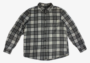 Flannel Png - Flannel Black And White Png