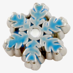 Blue Snowflake Charm - Frangipani