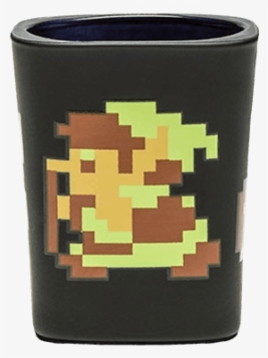 Legend Of Zelda Retro 8 Bit Shot Glass- Holds 2 Oz