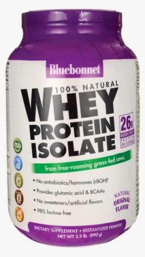 Bluebonnet Nutrition 100% Natural Whey Protein Isolate